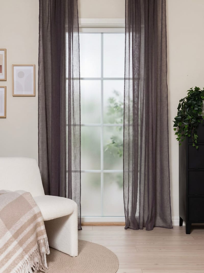 Gardin Felicia 140x240 cm - Mole - Textil & mattor - Gardiner - Gardinlängder