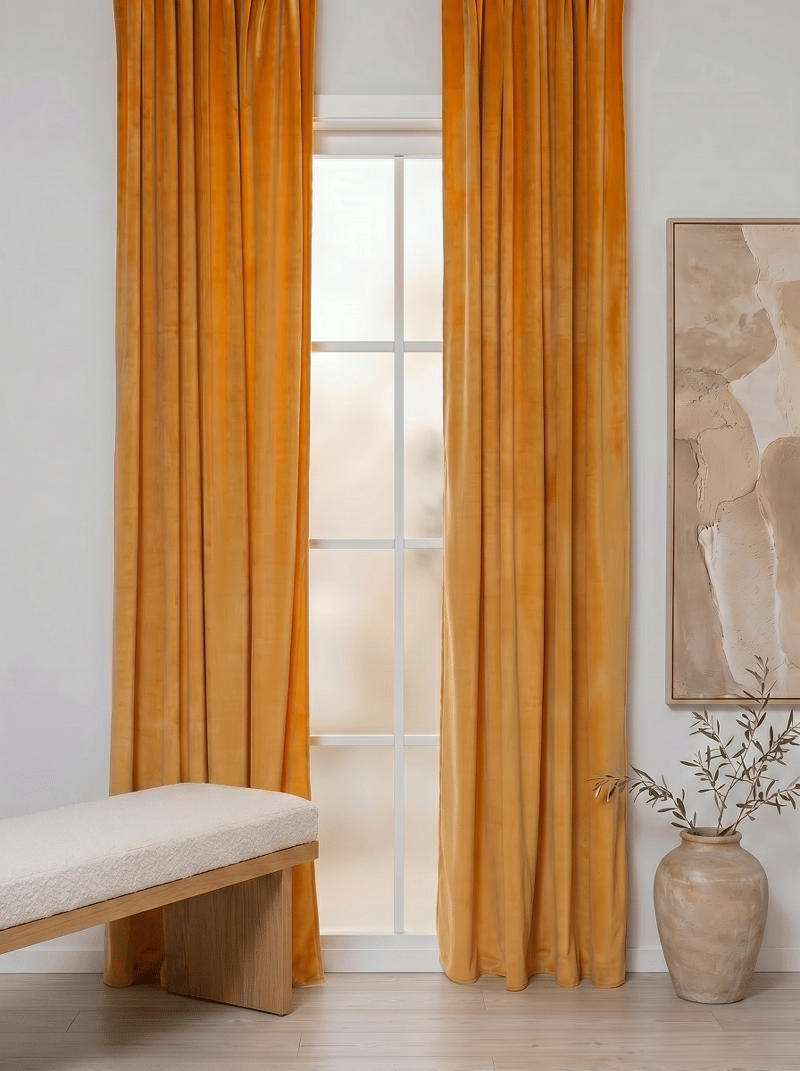 Gardin Saga 140x240 cm, Yellow