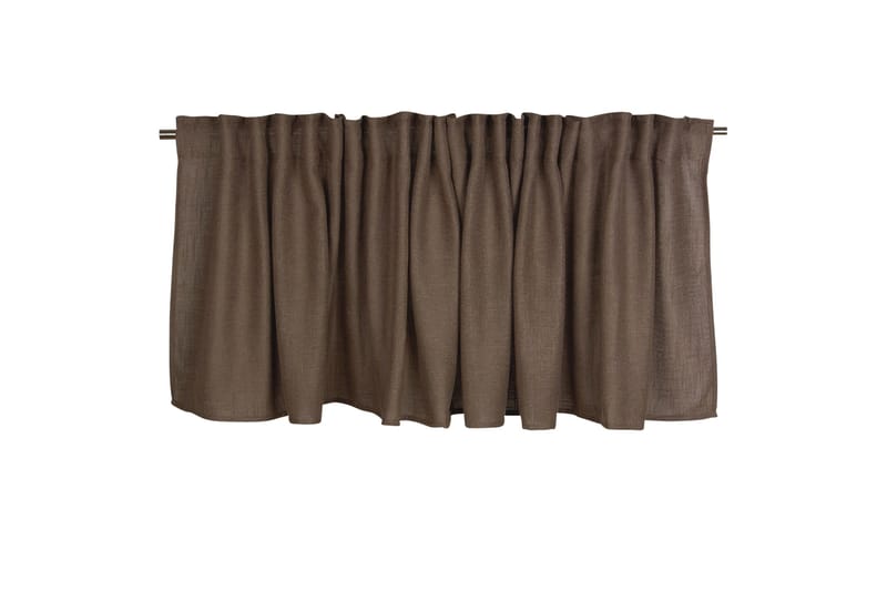 Alan Gardinkappa 55 cm - Nougat - Textil & mattor - Gardiner - Gardinlängder - Hanklängd