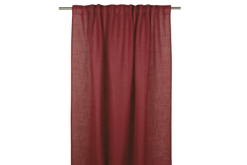 Alan Gardinlängd 140x300 cm - Röd - Textil & mattor - Gardiner - Gardinkappa