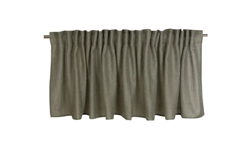 Brooklyn Gardinkappa 55 cm - Grön - Textil & mattor - Gardiner - Gardinlängder - Hanklängd