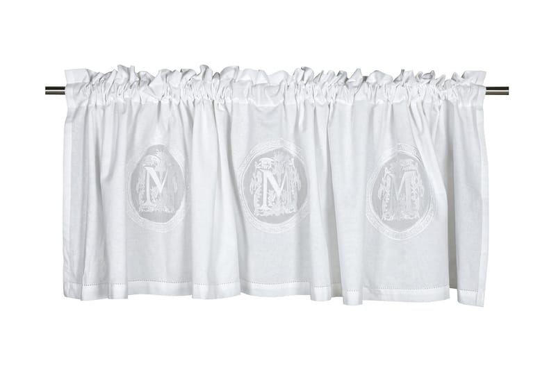 Rycroft Gardinkappa 55x250 cm, Vit