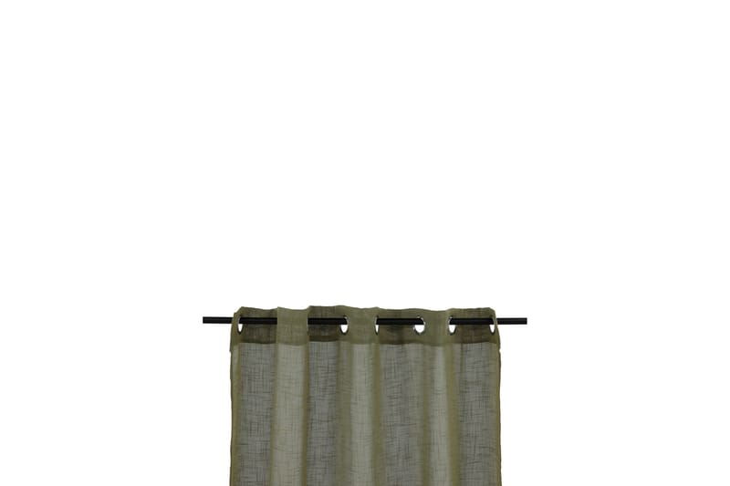 Kaya Öljettgardin 140x290 cm - Grön - Textil & mattor - Gardiner - Gardinlängder - Öljettgardin