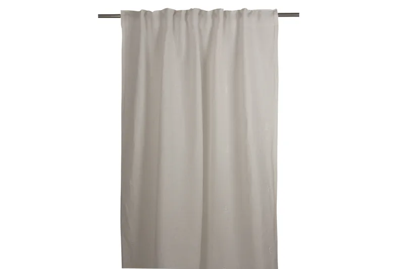 Anna Gardinlängd 120x250 cm, Offwhite