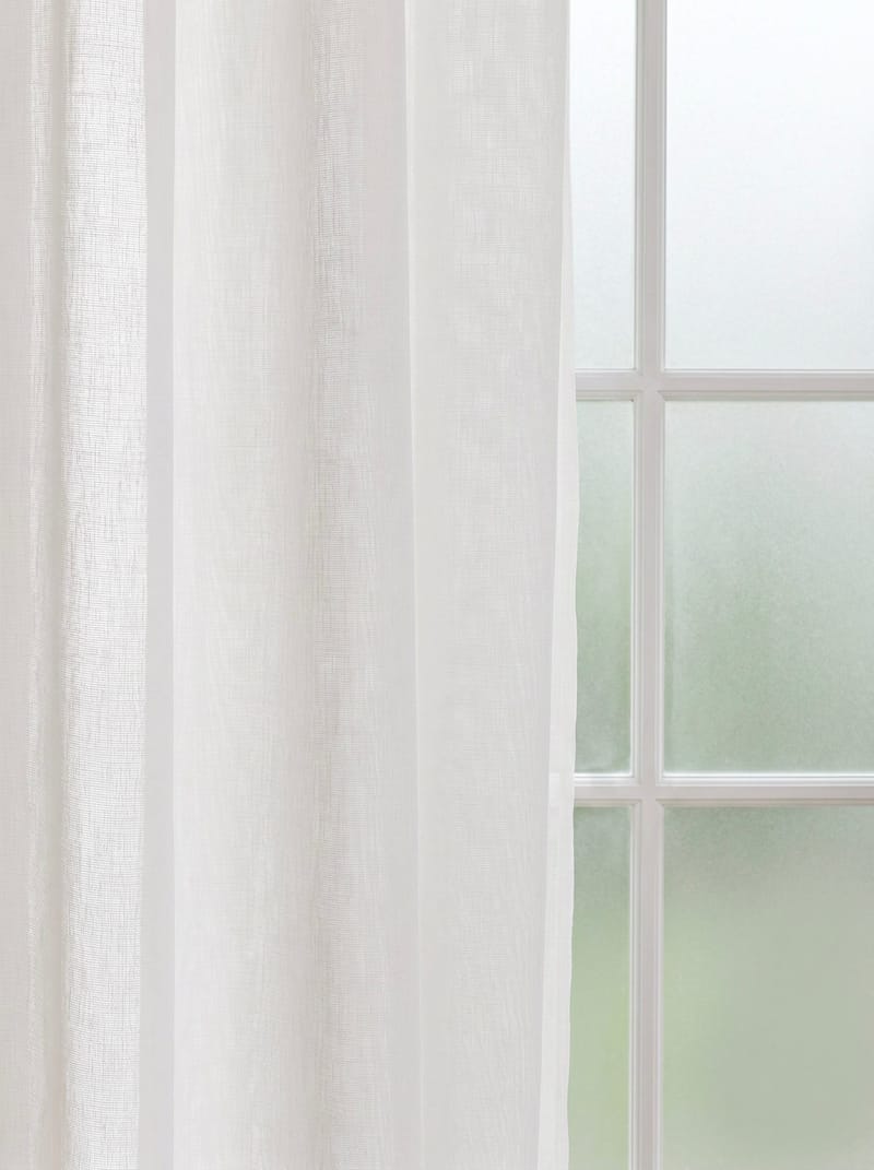 Gardin Alice 140x250 cm - Crème - Textil & mattor - Gardiner - Gardinlängder - Veckbandslängd