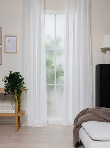 Gardin Alice 140x250 cm - Crème - Textil & mattor - Gardiner - Gardinlängder - Veckbandslängd