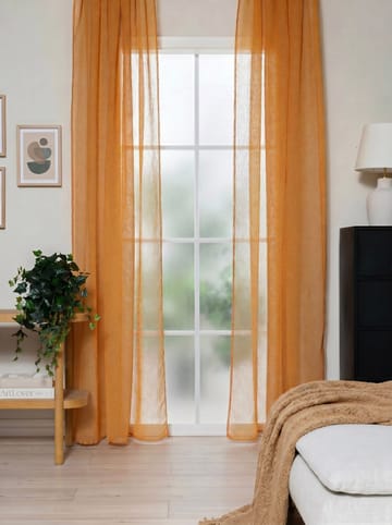 Gardin Alice 140x250 cm - Gul - Textil & mattor - Gardiner - Gardinlängder - Veckbandslängd