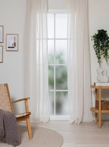 Gardin Alice 140x250 cm - Naturvit - Textil & mattor - Gardiner - Gardinlängder - Veckbandslängd