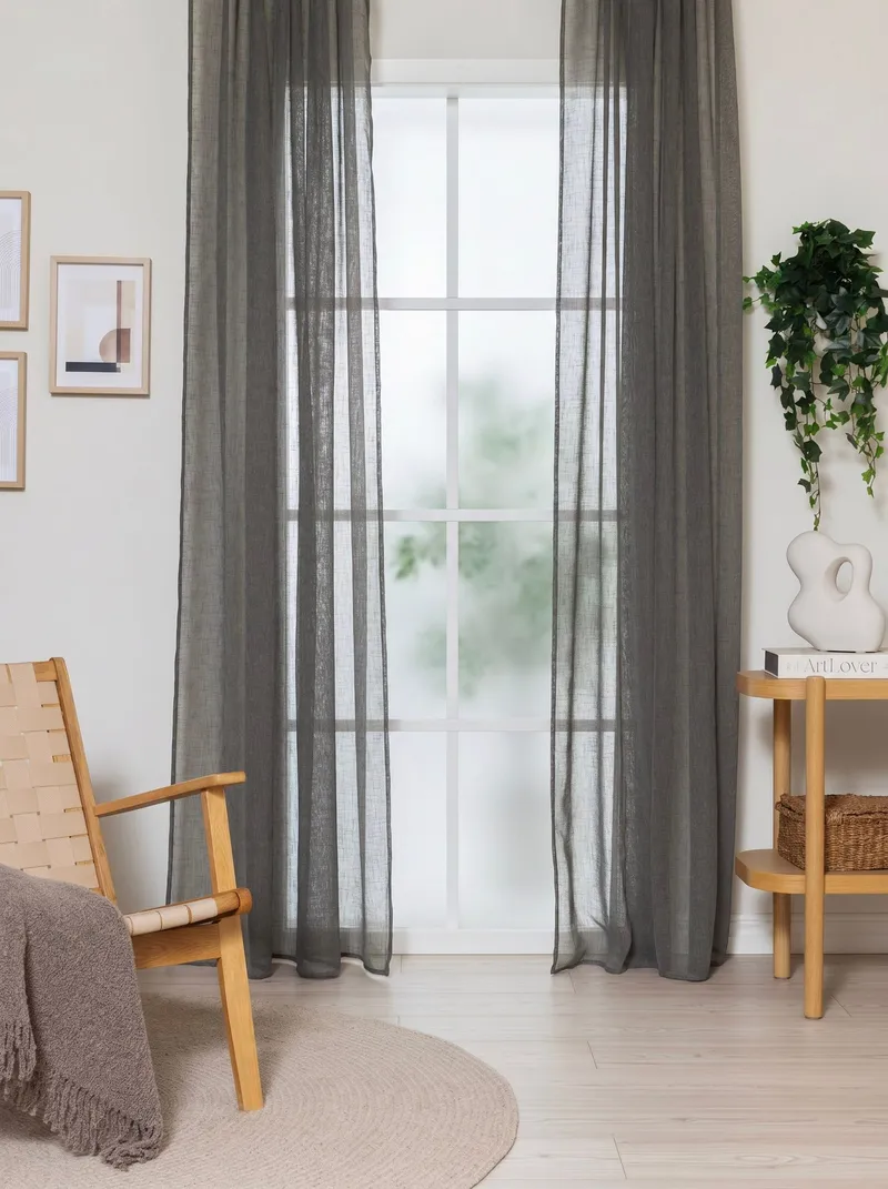 Gardin Alice 140x250 cm - Smaragdgrön - Textil & mattor - Gardiner - Gardinlängder - Veckbandslängd