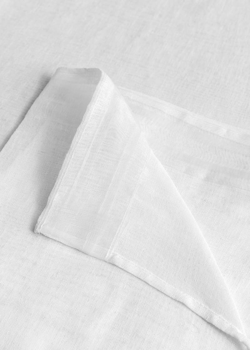 Gardin Alice 140x250 cm - Vit - Textil & mattor - Gardiner - Gardinlängder - Veckbandslängd