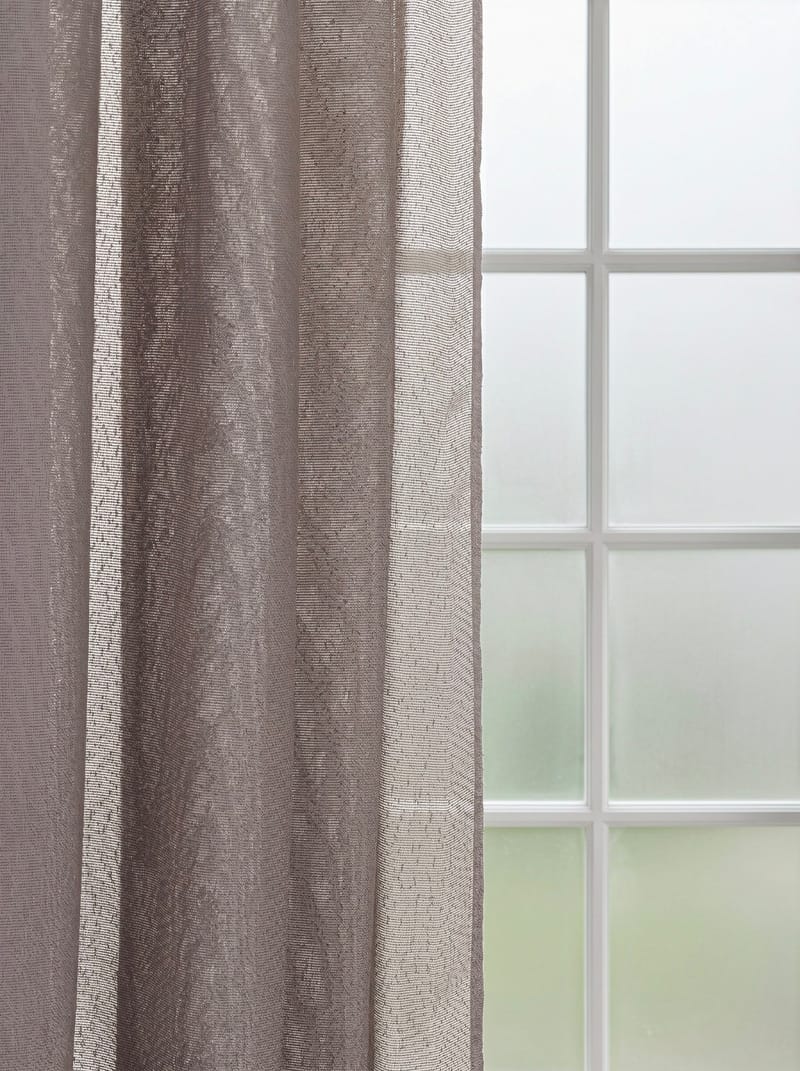 Gardin Alma 140x250 cm - Greige - Textil & mattor - Gardiner - Gardinlängder - Hällängd