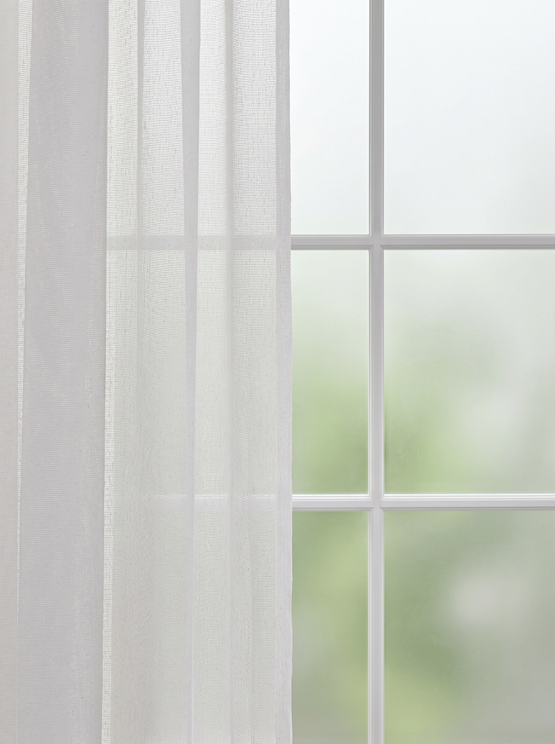 Gardin Alma 140x250 cm - White - Textil & mattor - Gardiner - Gardinlängder - Hällängd
