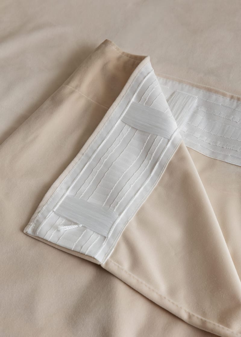 Gardin Elsa 140x250 cm - Creme - Textil & mattor - Gardiner - Gardinlängder - Veckbandslängd