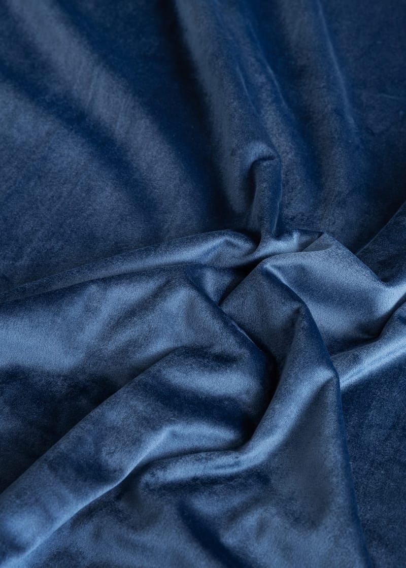 Gardin Elsa 140x250 cm - Royal Blue - Textil & mattor - Gardiner - Gardinlängder - Veckbandslängd