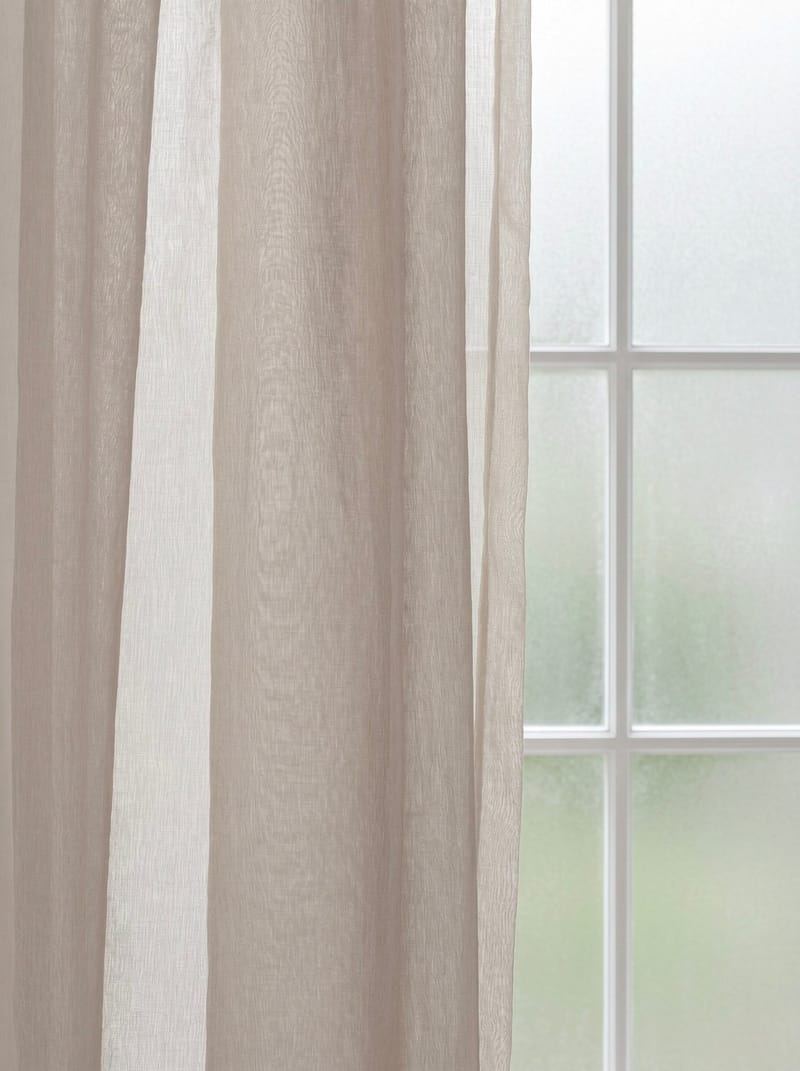 Gardin Lisa 140x250 cm - Greige - Textil & mattor - Gardiner - Gardinlängder - Veckbandslängd