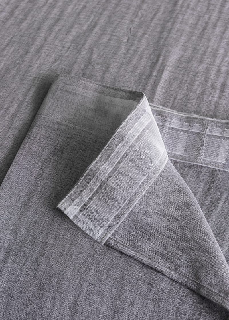 Gardin Lisa 140x250 cm - Grey - Textil & mattor - Gardiner - Gardinlängder - Veckbandslängd