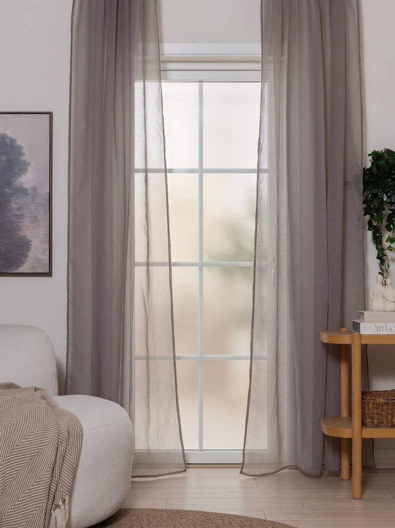 Gardin Lisa 140x250 cm - Linen - Textil & mattor - Gardiner - Gardinlängder - Veckbandslängd