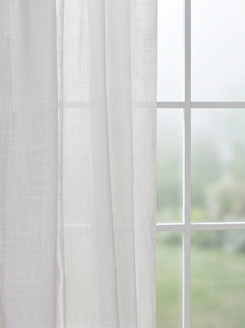 Gardin Stella 140x250 cm - Creme - Textil & mattor - Gardiner - Gardinlängder - Veckbandslängd