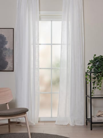 Gardin Stella 140x250 cm - Creme - Textil & mattor - Gardiner - Gardinlängder - Veckbandslängd