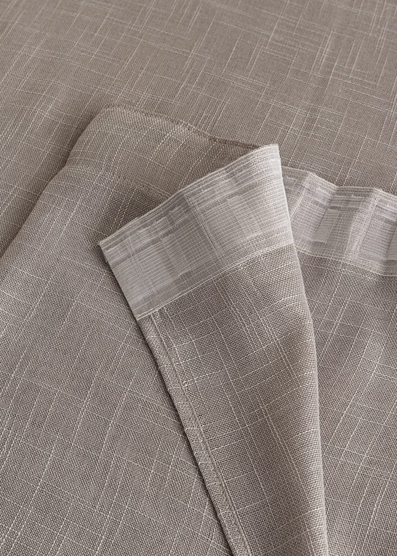 Gardin Stella 140x250 cm - Greige - Textil & mattor - Gardiner - Gardinlängder - Veckbandslängd