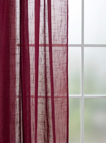 Gardin Stella 140x250 cm - Red - Textil & mattor - Gardiner - Gardinlängder - Veckbandslängd