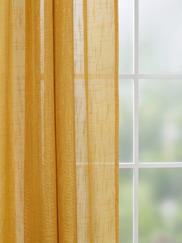 Gardin Stella 140x250 cm - Yellow - Textil & mattor - Gardiner - Gardinlängder - Veckbandslängd