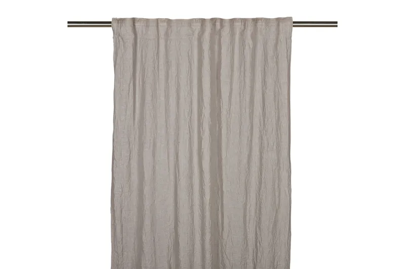 Winifrid Gardinlängd 2-pack 280 cm - Linnefärg - Textil & mattor - Gardiner - Gardinlängder - Hällängd