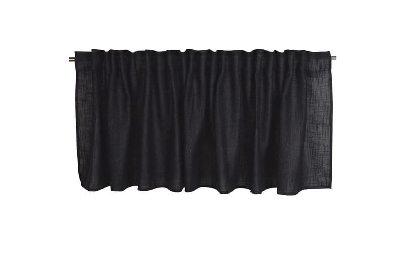 Alan Gardinkappa 55 cm - Svart - Textil & mattor - Gardiner - Gardinlängder - Hanklängd