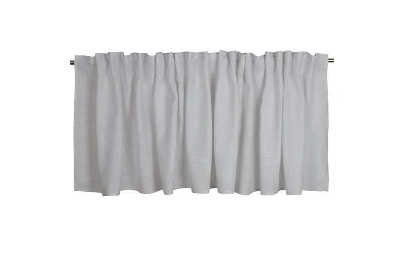 Alan Gardinkappa 55 cm - Vit - Textil & mattor - Gardiner - Gardinlängder - Hanklängd
