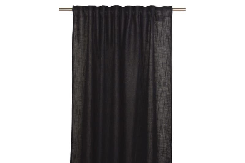 Alan Gardinlängd 140x300 cm - Svart - Textil & mattor - Gardiner - Gardinlängder - Hanklängd