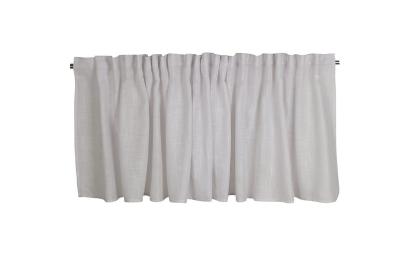 Brooklyn Gardinkappa 55 cm - Vit - Textil & mattor - Gardiner - Gardinlängder - Hanklängd