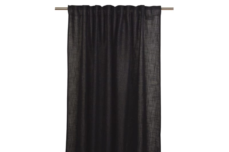 Brooklyn Gardinlängd 140x280 cm - Svart - Textil & mattor - Gardiner - Gardinlängder - Hanklängd