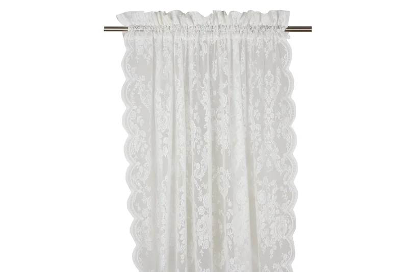 Ella Gardinlängd Kanallängd 2-pack 240 cm - Offwhite - Textil & mattor - Gardiner - Gardinlängder - Kanallängd