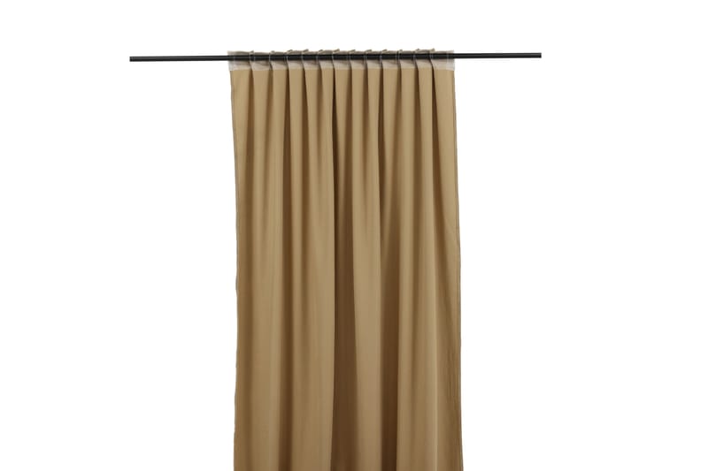 Elma Gardin 140x290 cm - Brun - Textil & mattor - Gardiner - Gardinlängder - Kanallängd
