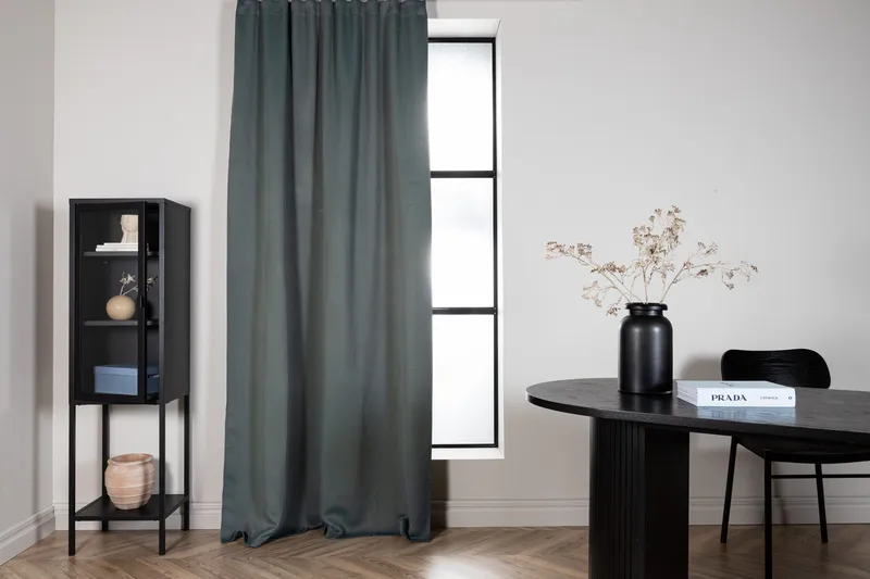 Evelyn Gardin 135x240 cm - Blå - Textil & mattor - Gardiner - Gardinlängder - Kanallängd