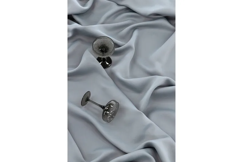 Evelyn Gardin 135x240 cm - Ljusgrå - Textil & mattor - Gardiner - Gardinlängder - Kanallängd