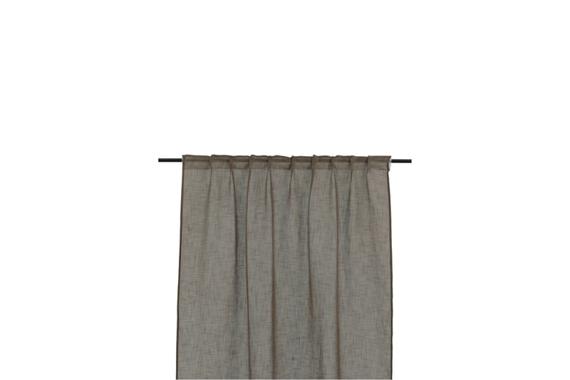 Kaya Gardin 140x290 cm - Brun - Textil & mattor - Gardiner - Gardinlängder - Kanallängd