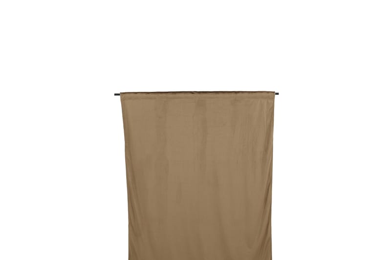 Mary Gardin 135x250 cm - Brun - Textil & mattor - Gardiner - Gardinlängder - Kanallängd