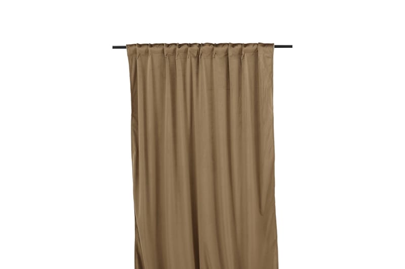 Mary Gardin 135x250 cm - Brun - Textil & mattor - Gardiner - Gardinlängder - Kanallängd