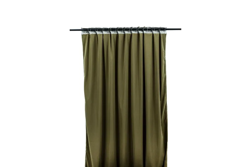 Mary Gardin 135x250 cm - Grön - Textil & mattor - Gardiner - Gardinlängder - Kanallängd