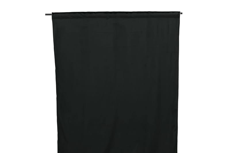 Mary Gardin 135x250 cm - Svart - Textil & mattor - Gardiner - Gardinlängder - Kanallängd