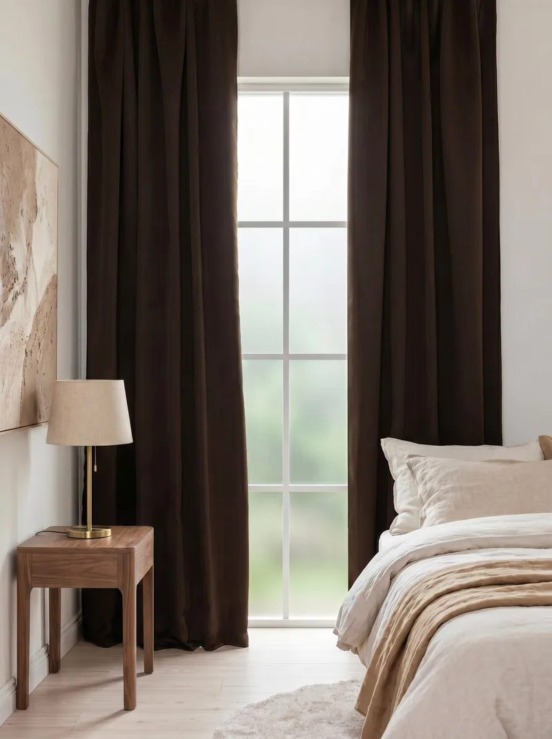 Mörkläggningsgardin Klara 140x250 cm - Choklad - Textil & mattor - Gardiner - Mörkläggningsgardiner