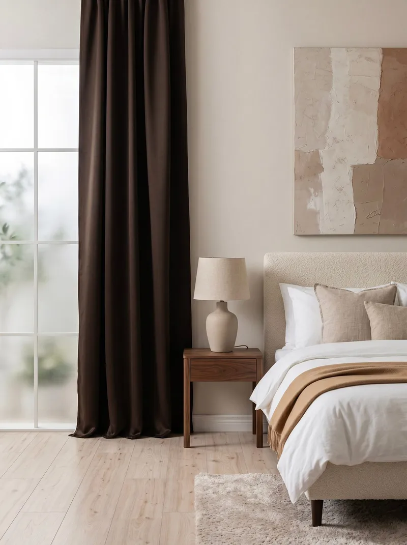 Mörkläggningsgardin Klara 140x250 cm - Choklad - Textil & mattor - Gardiner - Mörkläggningsgardiner