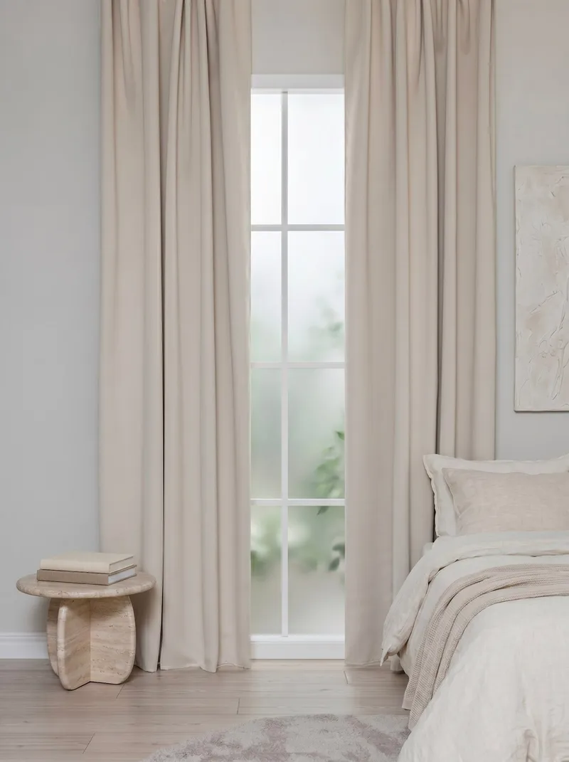 Mörkläggningsgardin Klara 140x250 cm - Creme - Textil & mattor - Gardiner - Mörkläggningsgardiner