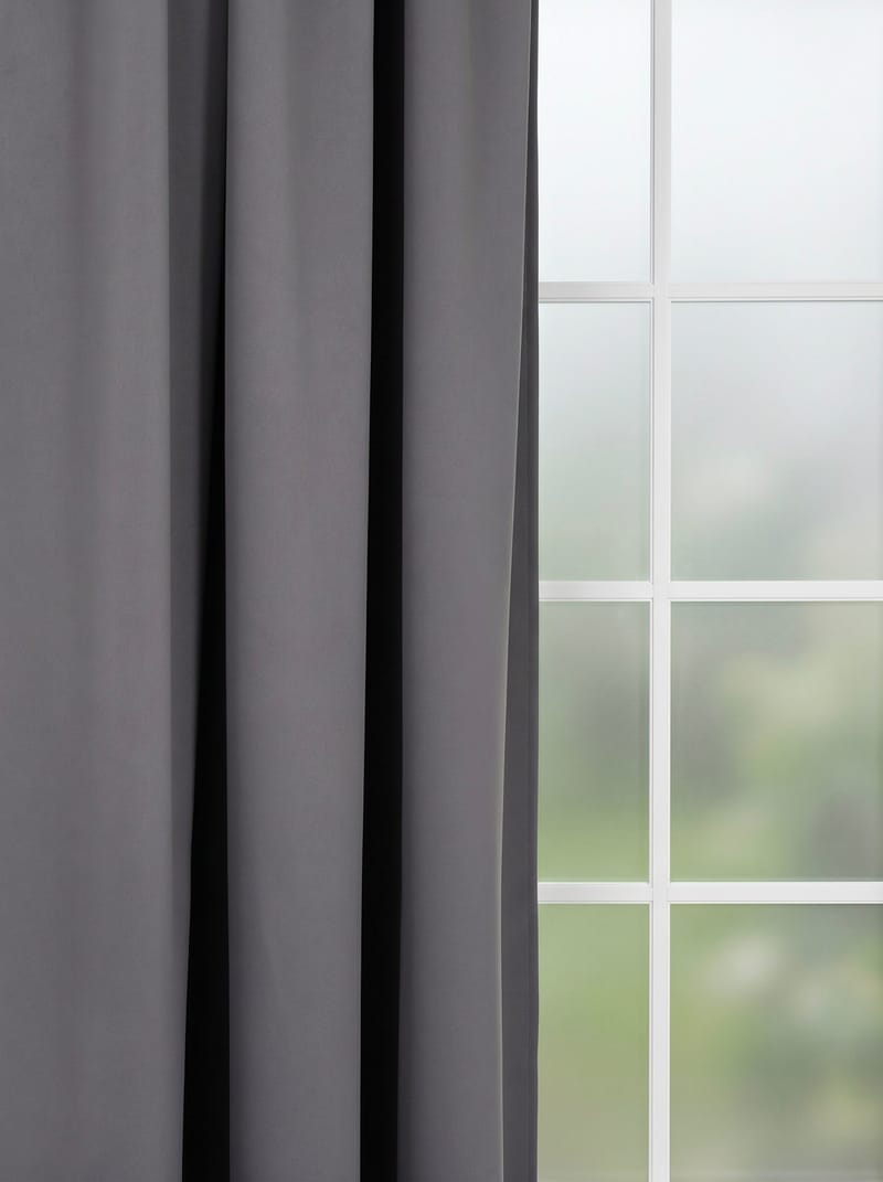 Mörkläggningsgardin Klara 140x250 cm - Grå - Textil & mattor - Gardiner - Mörkläggningsgardiner