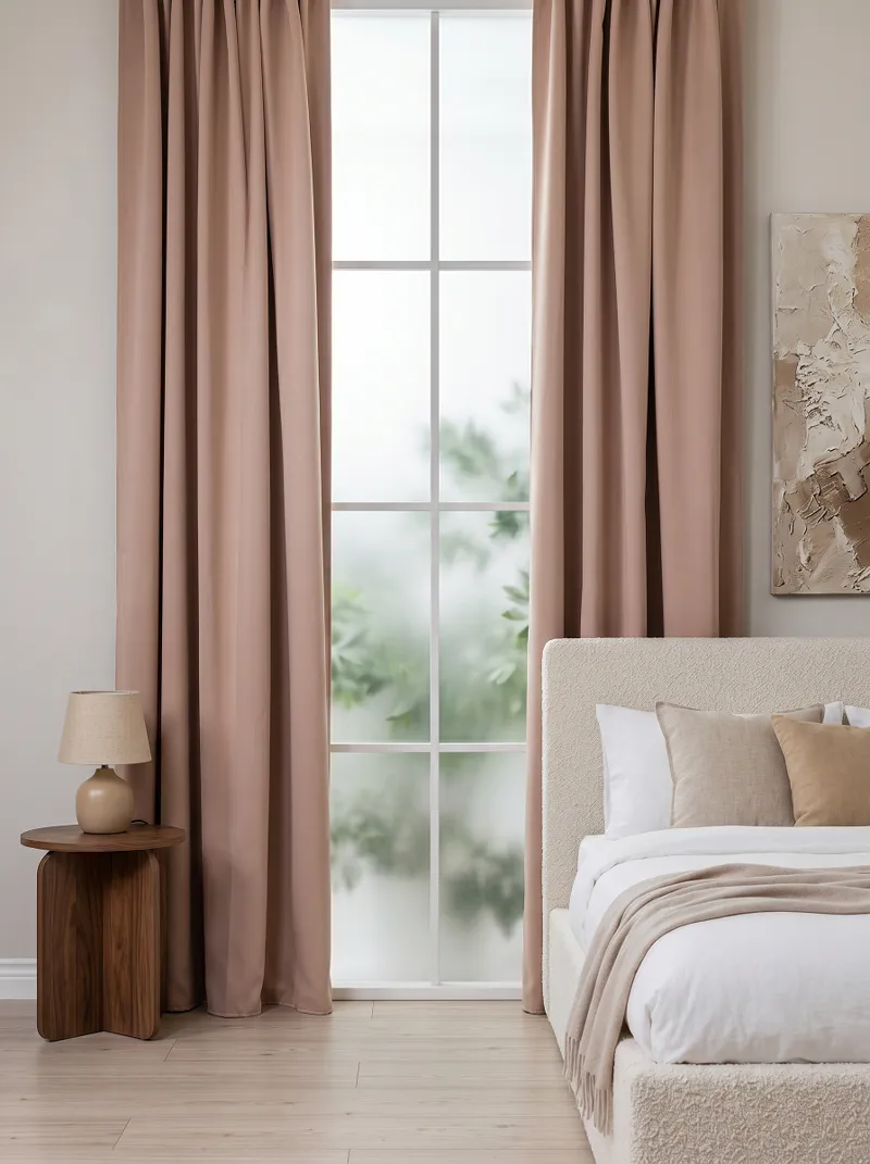 Mörkläggningsgardin Klara 140x250 cm, Taupe