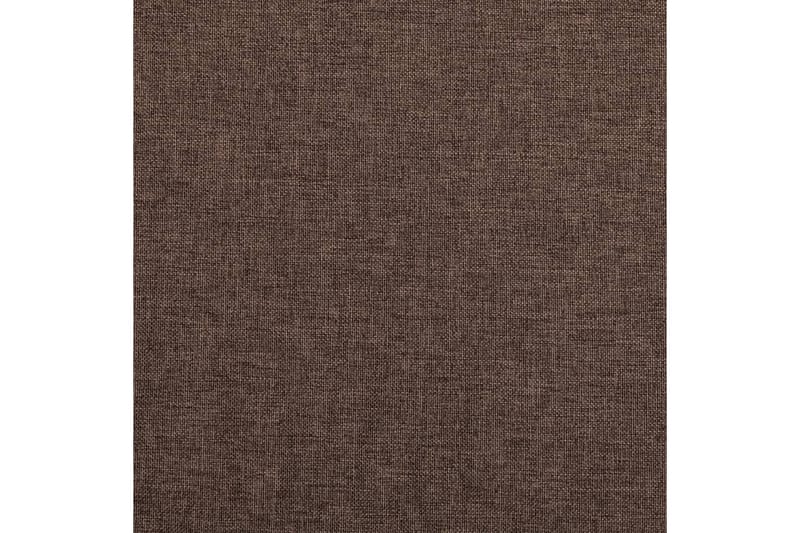 Mörkläggningsgardin med öljetter linnelook 2 st taupe 140x22 - Taupe - Mörkläggningsgardiner