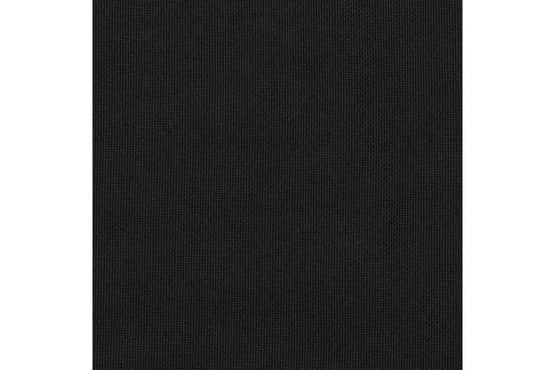Mörkläggningsgardin med krokar linnelook 2 st svart 140x225 - Svart - Textil & mattor - Gardiner - Mörkläggningsgardiner