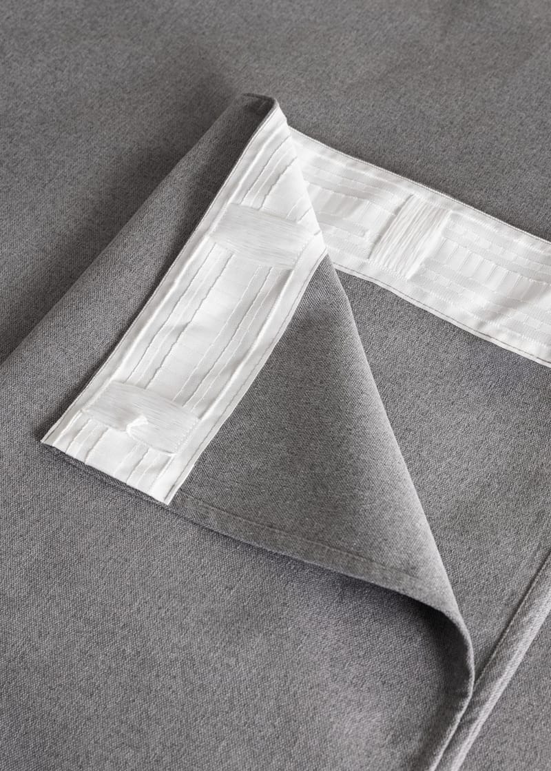 Mörkläggningsgardin Moa 140x250 cm - Grå - Textil & mattor - Gardiner - Mörkläggningsgardiner