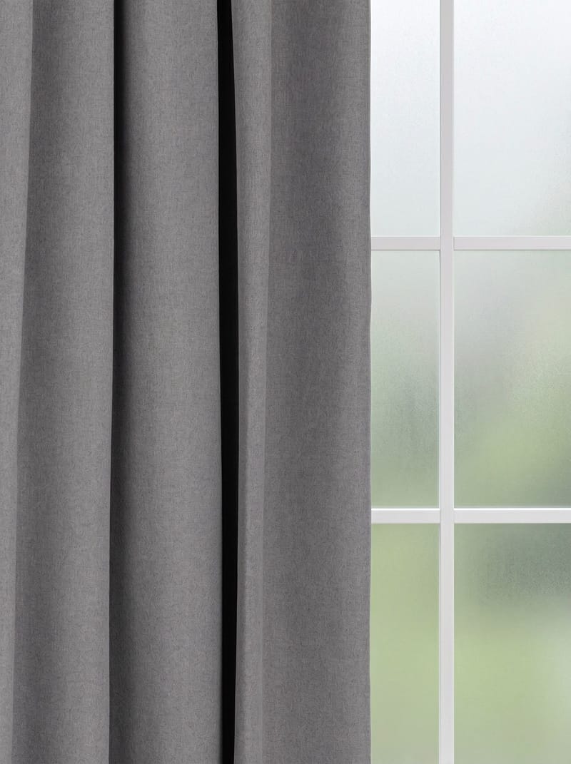 Mörkläggningsgardin Moa 140x250 cm - Grå - Textil & mattor - Gardiner - Mörkläggningsgardiner